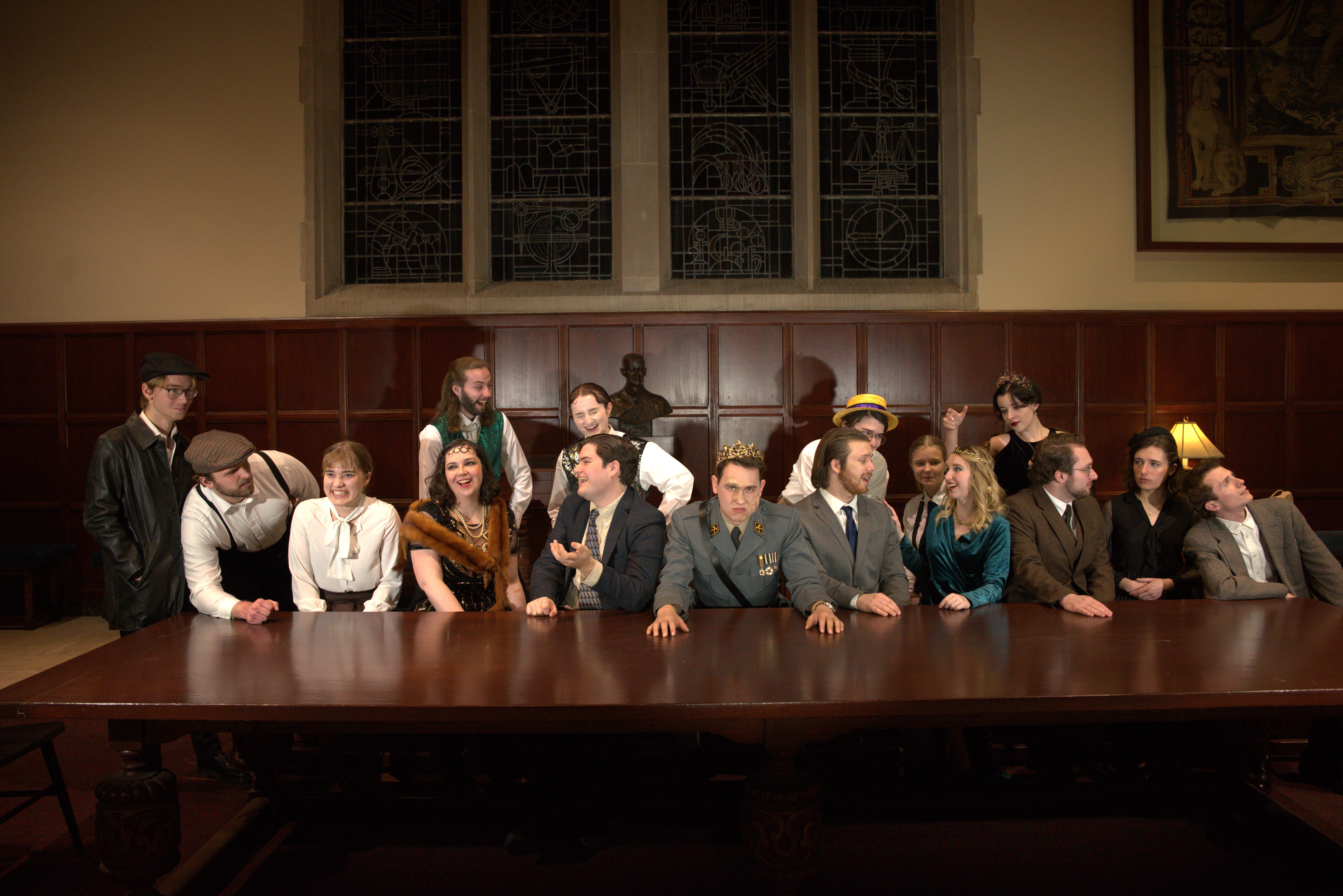 Richard III cast at Last Supper Photoshoot