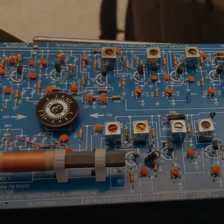 radio circuit board